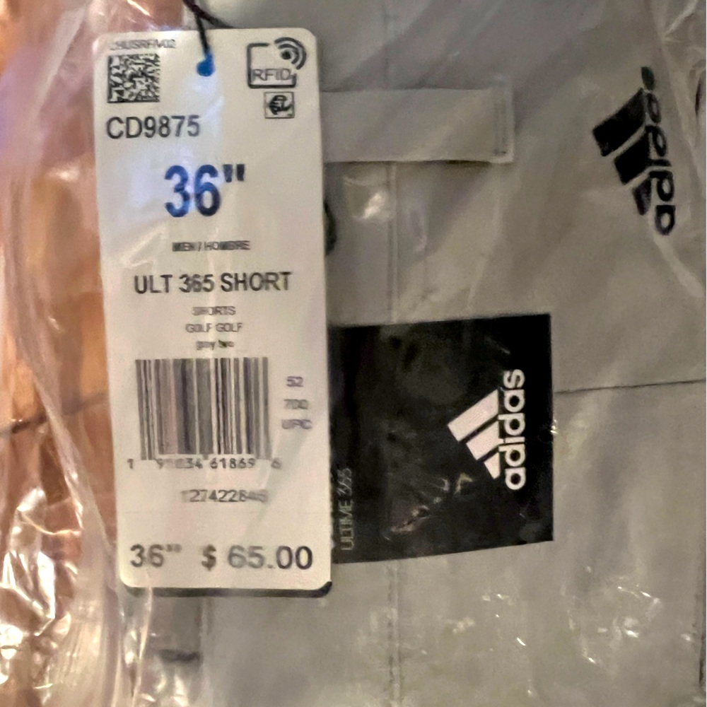 Adidas men's shorts. Size 36. NWT. ULT 365 short
